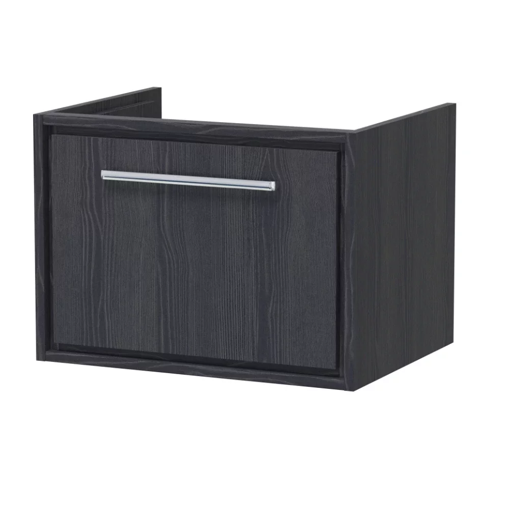 Hudson Reed Lille 600 Graphite Grey Wall Hung Vanity Unit