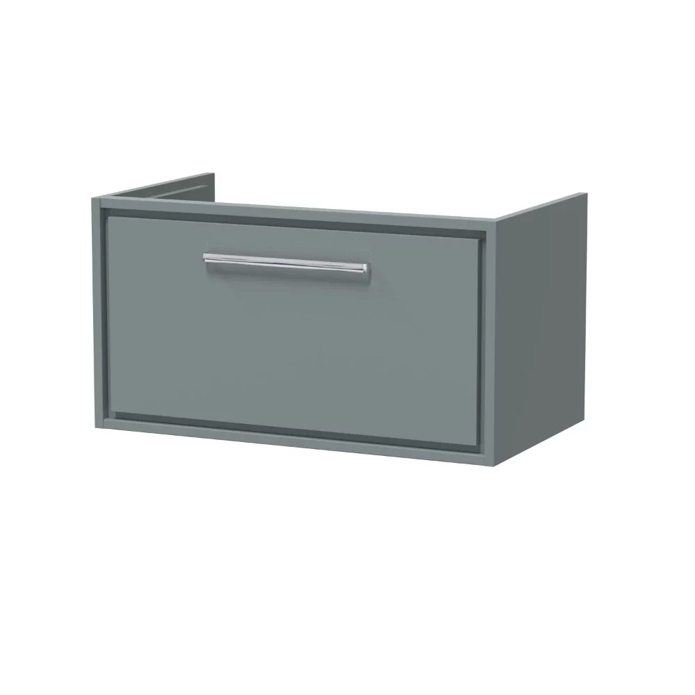 Hudson Reed Lille 800 Coastal Grey Wall Hung Vanity Unit