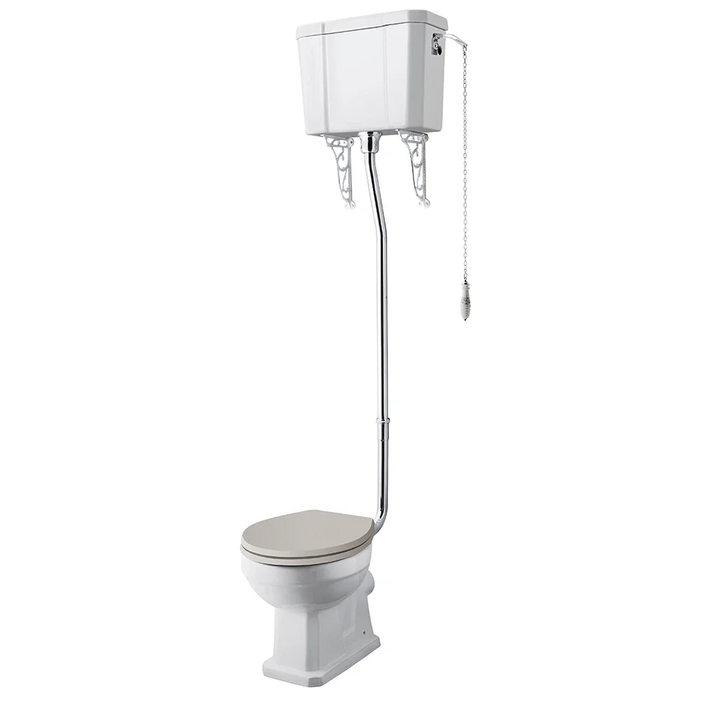 Hudson Reed Richmond Traditional Comfort Height High Level Toilet