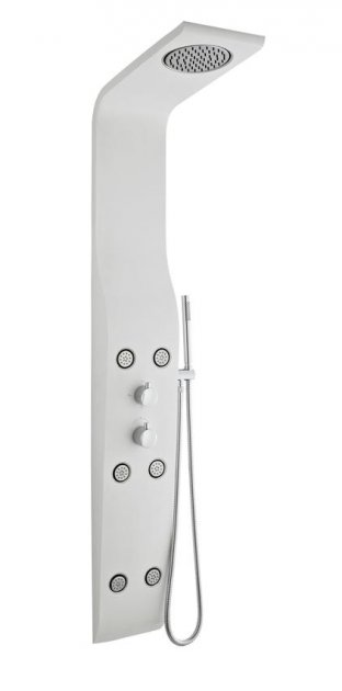 Hudson Reed - Glacier Thermostatic Shower Panel - AS211