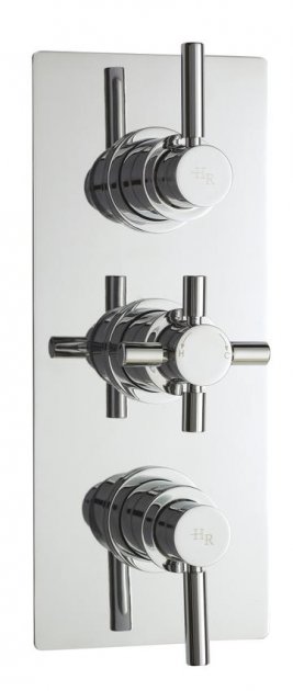 Tec Pura Triple Thermostatic Valve with Diverter Hudson Reed