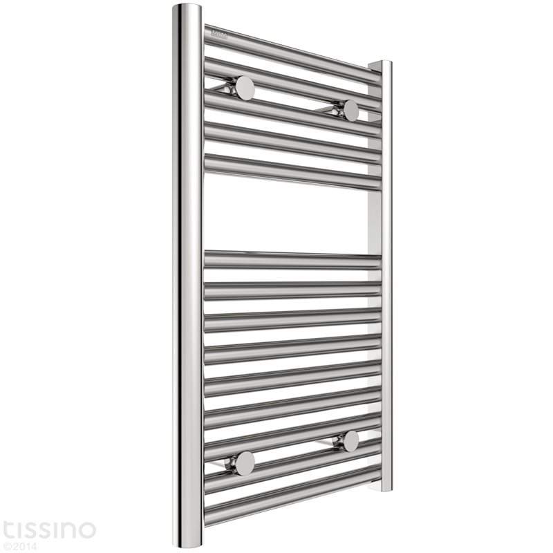 Tissino Hugo2 652 x 400mm Chrome Towel Radiator - High BTU Output