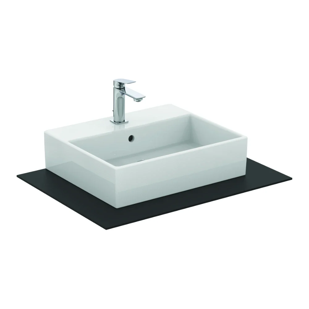 Ideal Standard i.life B Quadra 500mm Vessel Basin & Overflow