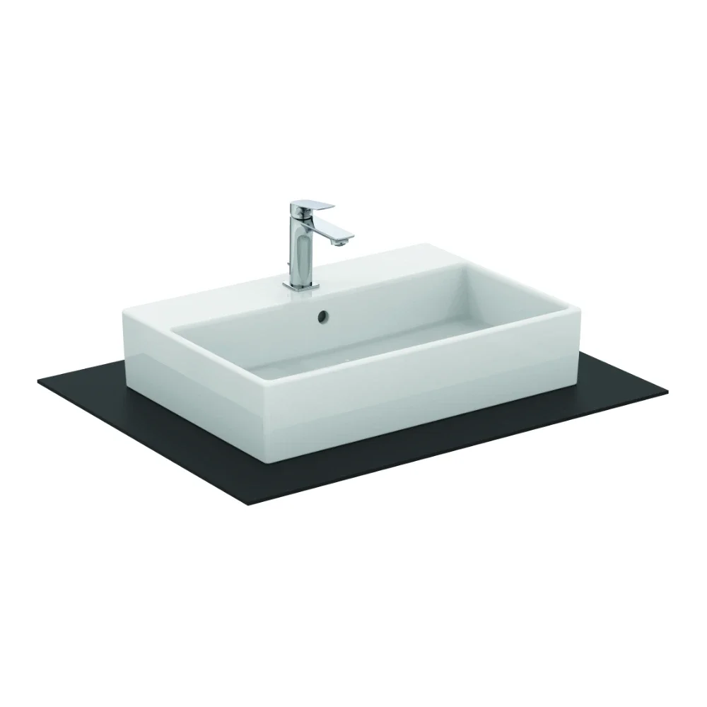 Ideal Standard i.life B Quandra 600mm Rectangular Vessel Basin