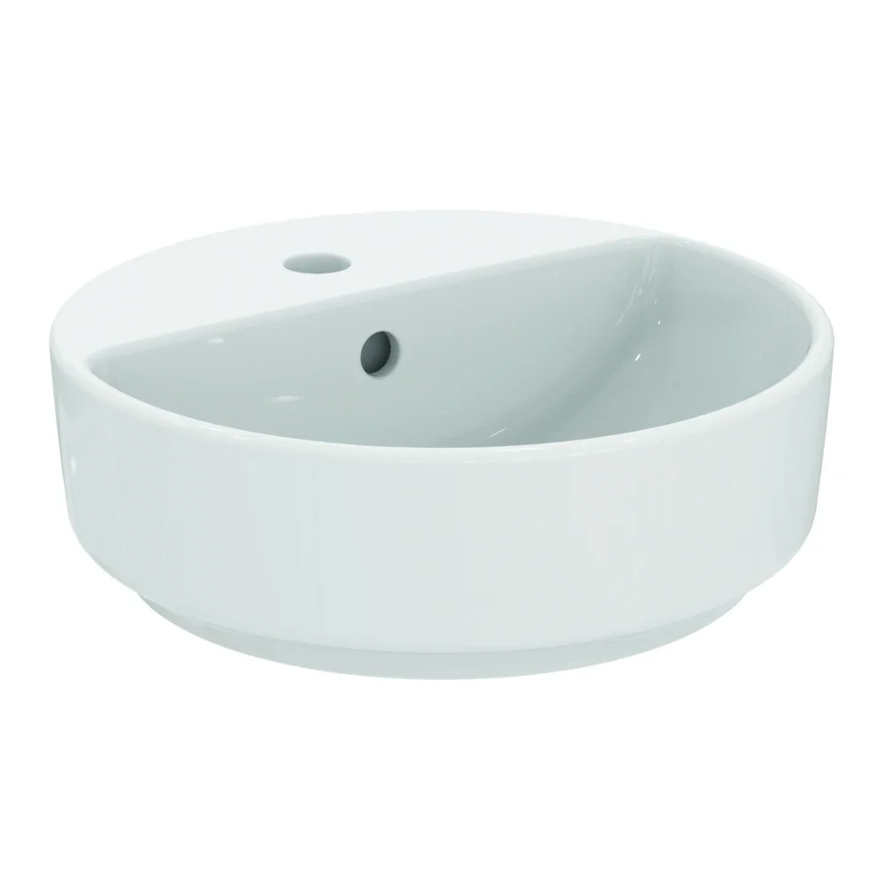 Ideal Standard i.life O 400mm Oval Vessel Basin with Overflow
