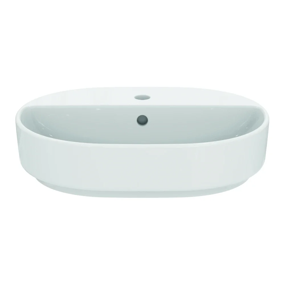 Ideal Standard i.life O 550mm Oval Vessel Basin with Overflow