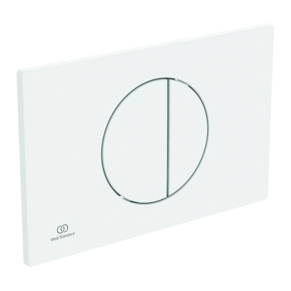 Ideal Standard Oleas M5 Silk White Round Dual Flush Plate