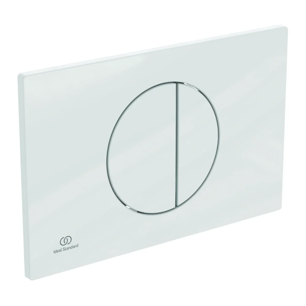 Ideal Standard Oleas M5 White Round Dual Flush Plate