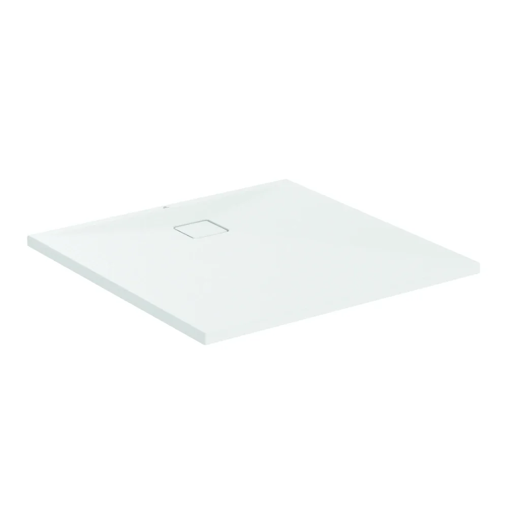 Ideal Standard Ultra Flat Evo 1000mm Silk White Square Shower Tray