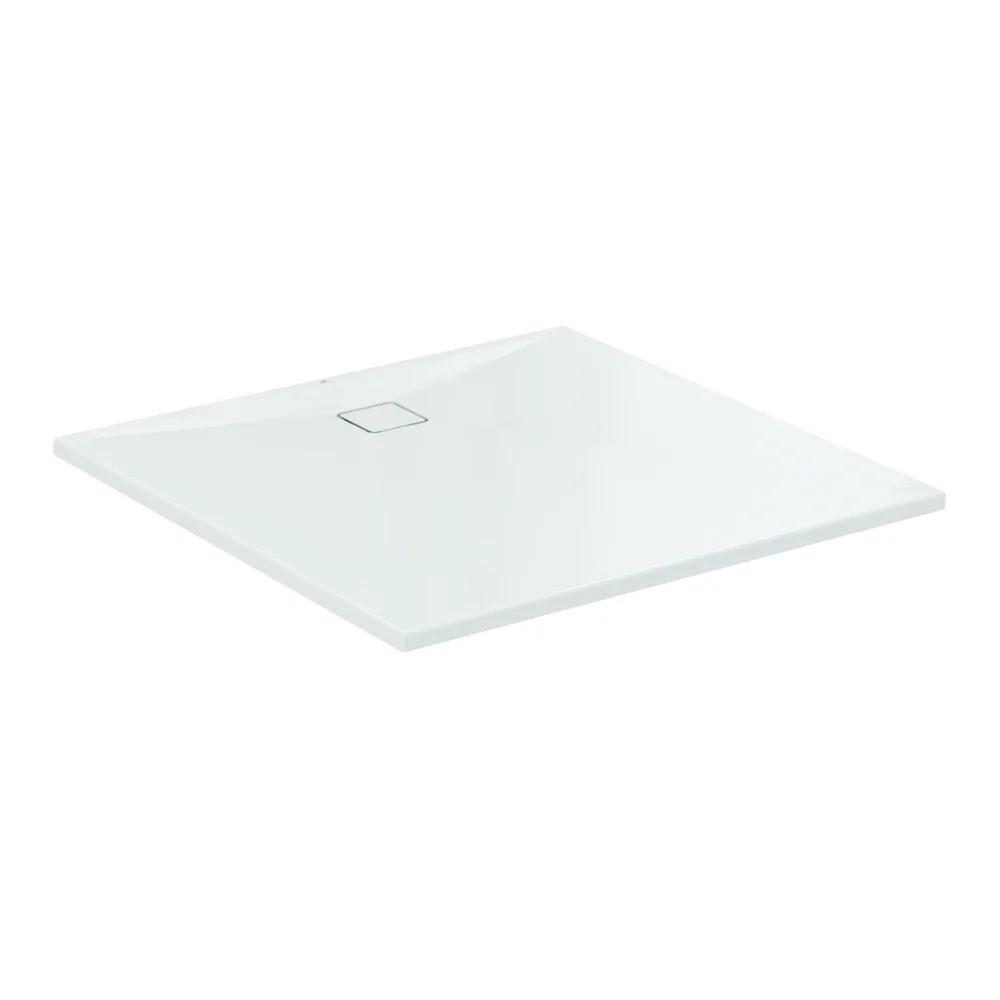Ideal Standard Ultra Flat Evo Glossy White Square Shower Tray