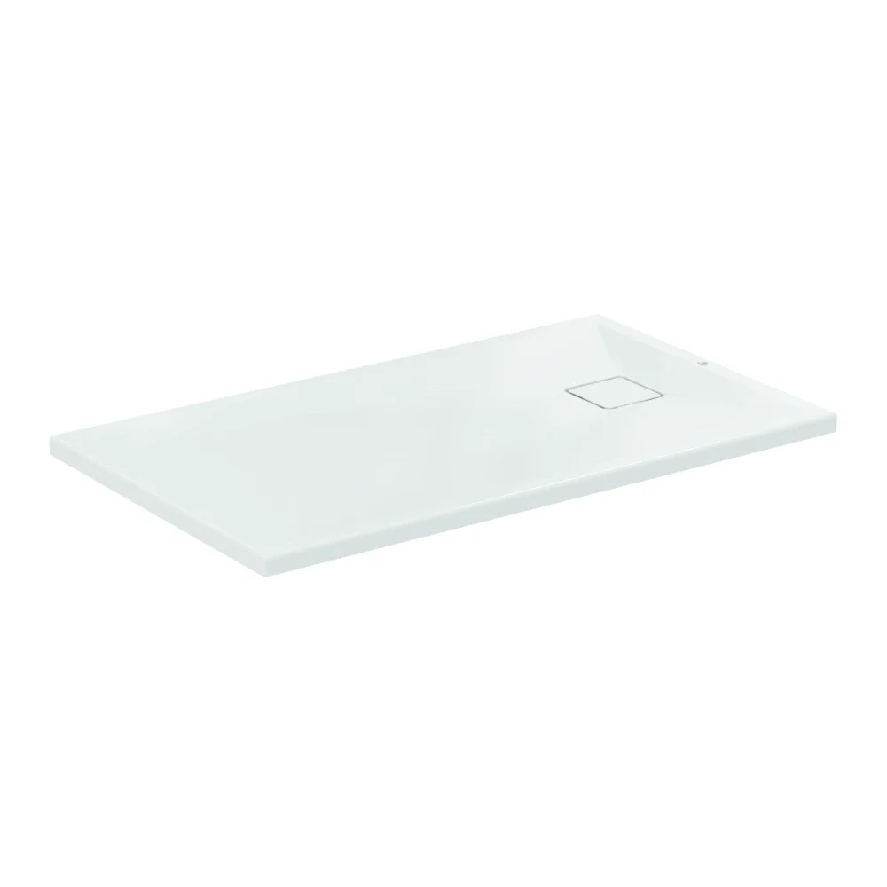 Ideal Standard Ultra Flat Evo 1200 x 700mm Glossy White Rectangle Shower Tray
