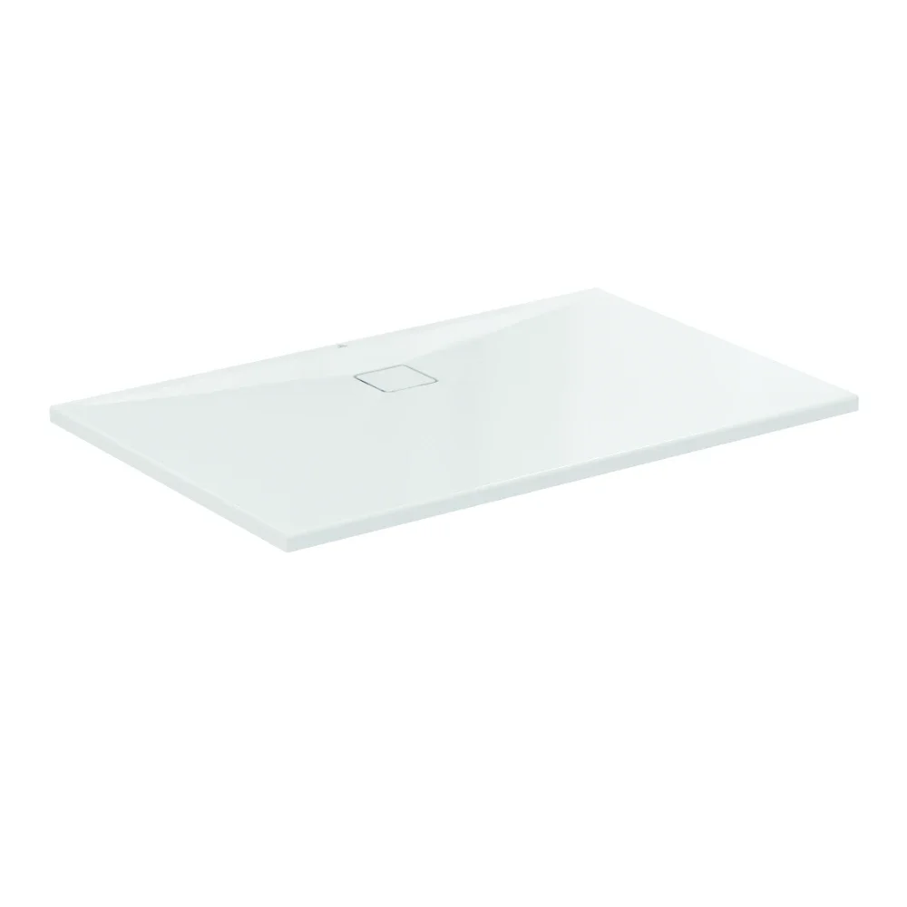 Ideal Standard Ultra Flat Evo 1400 x 900mm Glossy White Rectangle Shower Tray