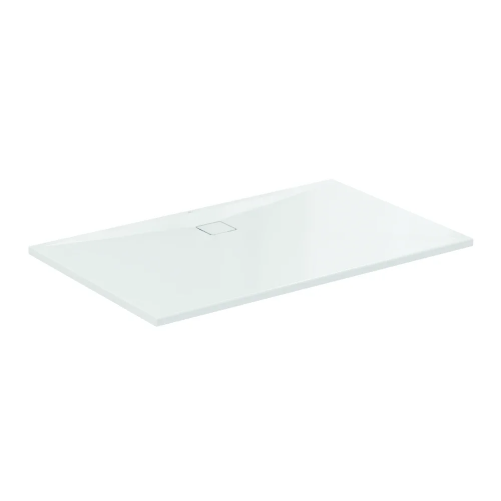 Ideal Standard Ultra Flat Evo 1600 x 1000mm Glossy White Rectangle Shower Tray