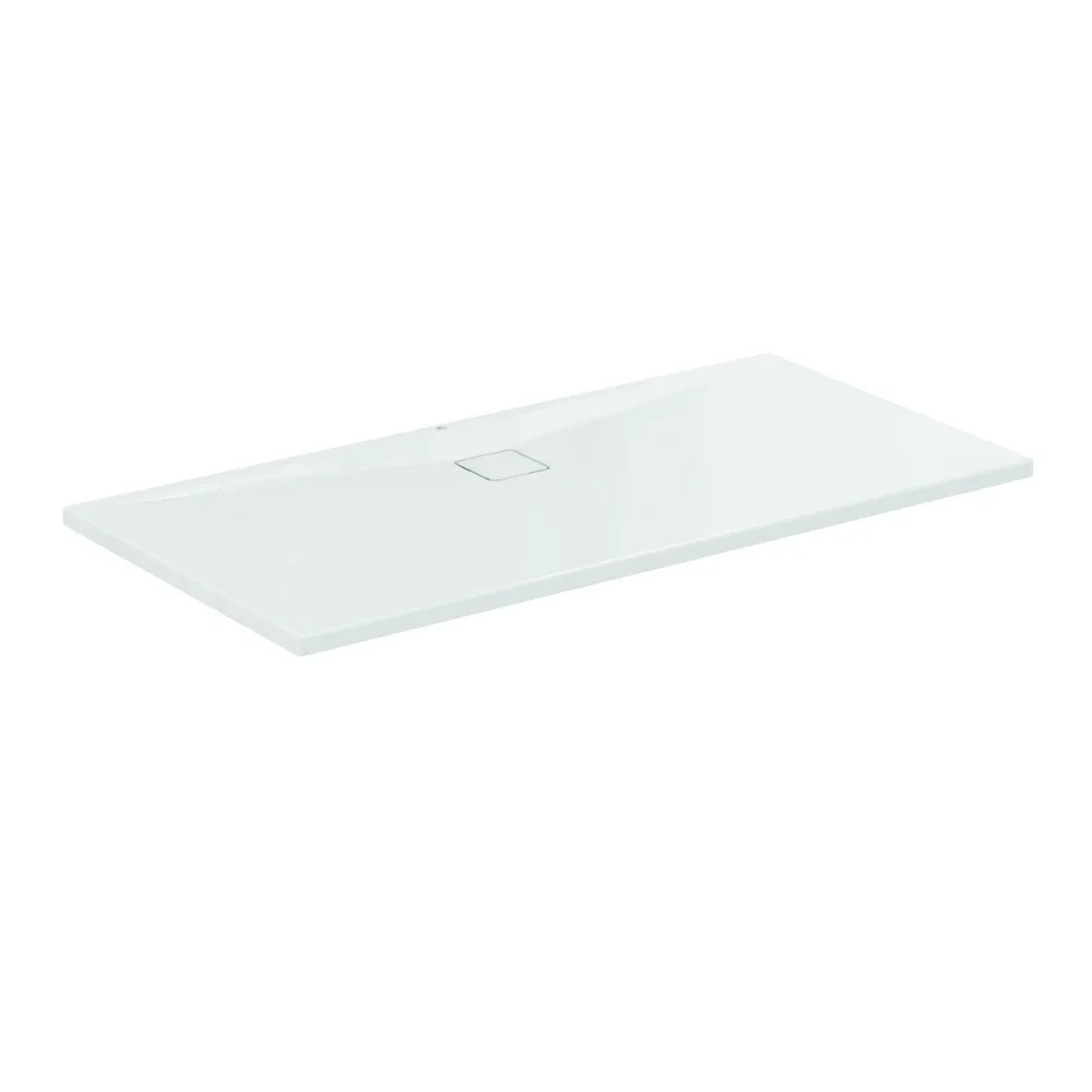 Ideal Standard Ultra Flat Evo 1600 x 800mm Glossy White Rectangle Shower Tray