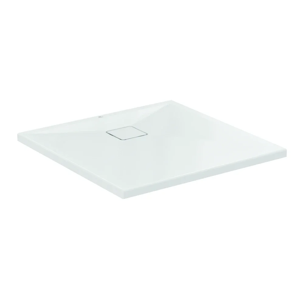 Ideal Standard Ultra Flat Evo 800 x 800 Glossy White Square Shower Tray