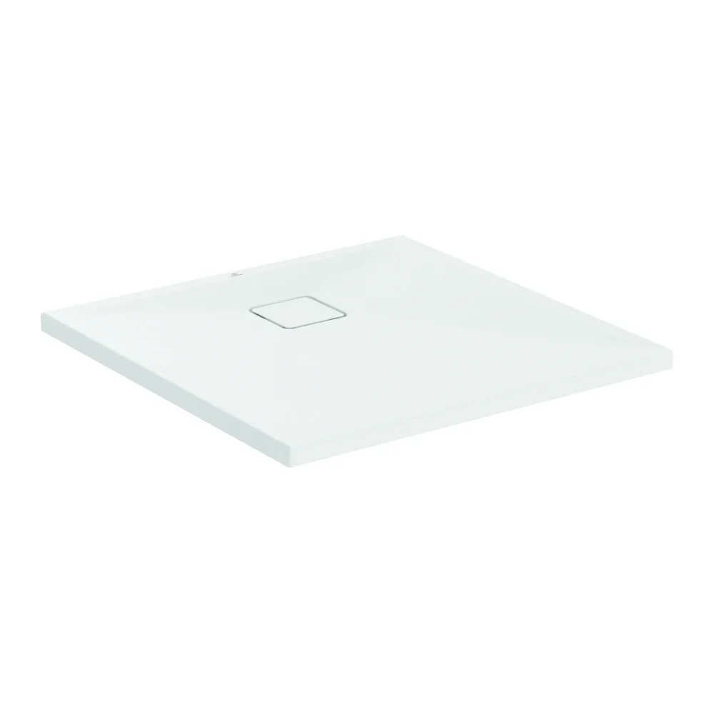 Ideal Standard Ultra Flat Evo 800mm Silk White Square Shower Tray