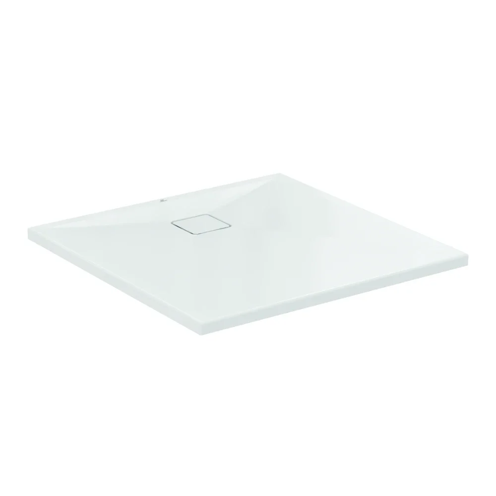 Ideal Standard Ultra Flat Evo 900 x 900 Glossy White Square Shower Tray