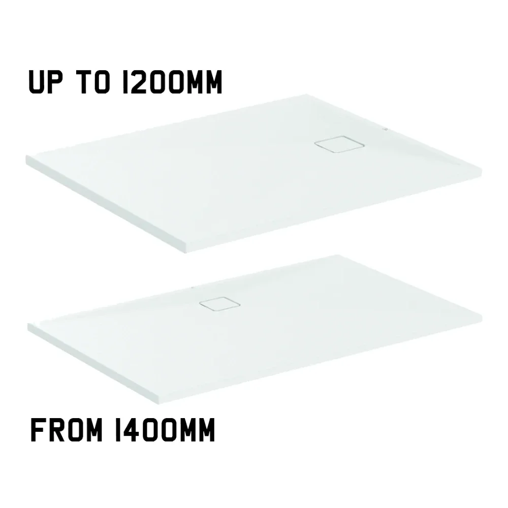 Ideal Standard Ultra Flat Evo Silk White Rectangle Shower Tray