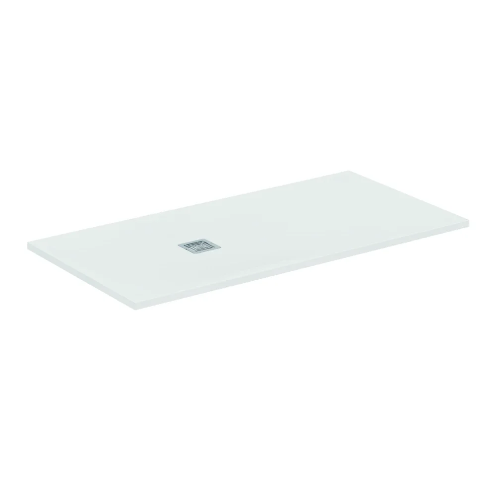 Ideal Standard Ultra Flat S+ 1600 x 800mm Pure White Rectangle Shower Tray