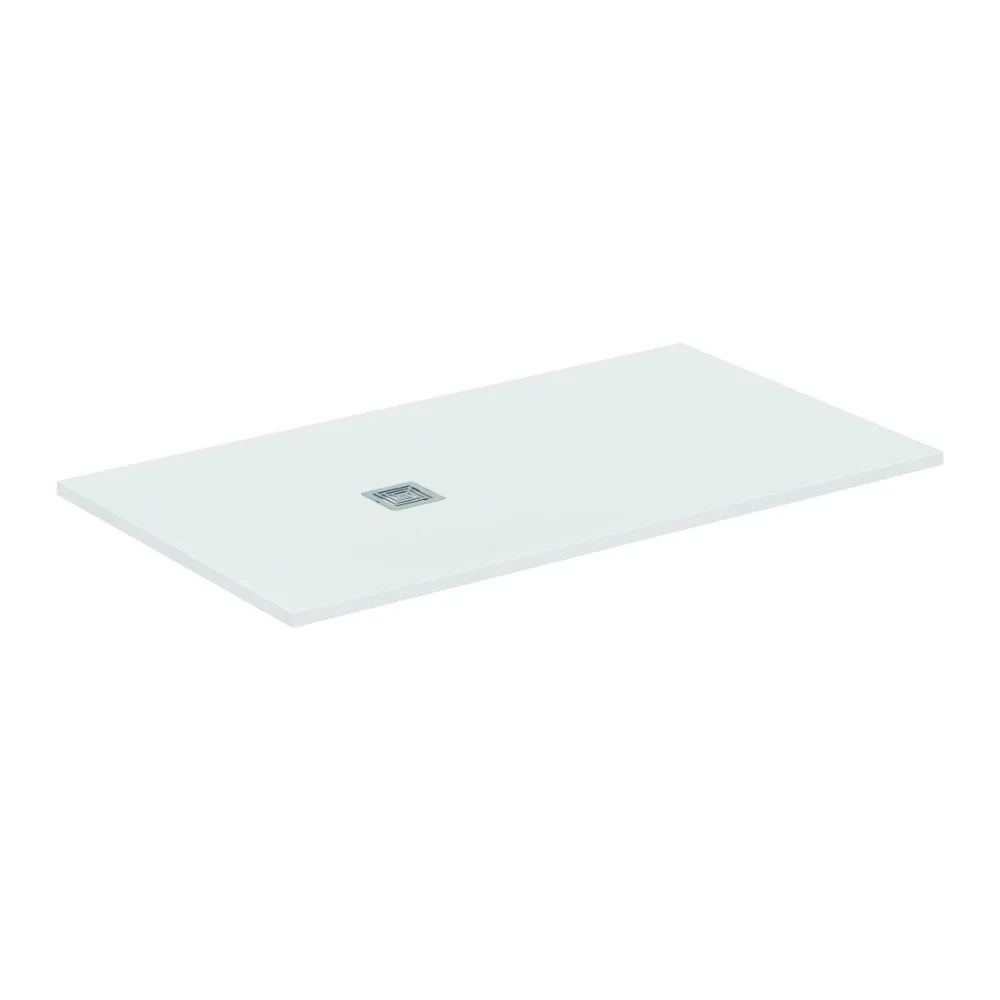 Ideal Standard Ultra Flat S+ 1600 x 900mm Pure White Rectangle Shower Tray