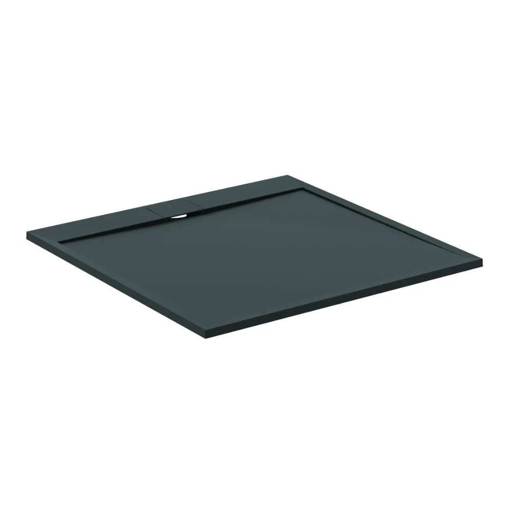 Ideal Standard Ultra Flat S i.life 1200 x 1200mm Jet Black Square Shower Tray