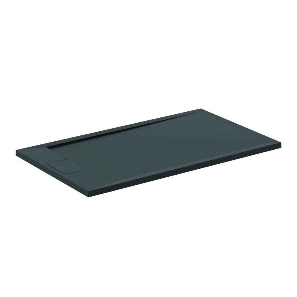 Ideal Standard Ultra Flat S i.life 1200 x 700mm Jet Black Rectangle Shower Tray