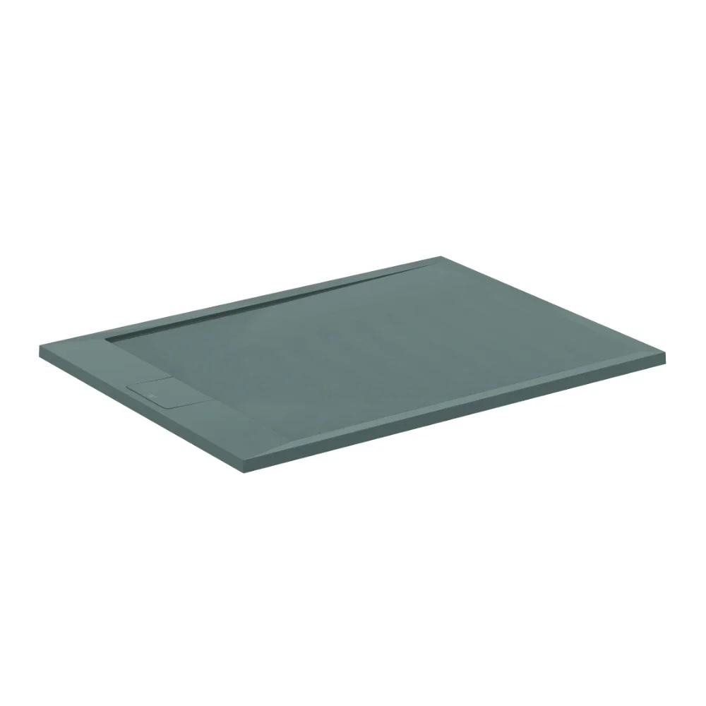 Ideal Standard Ultra Flat S i.life 1200 x 800mm Concrete Grey Rectangle Shower Tray