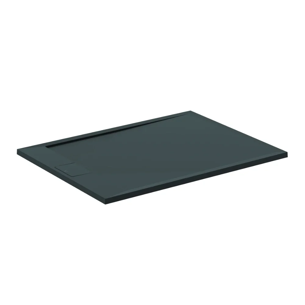 Ideal Standard Ultra Flat S i.life 1200 x 800mm Jet Black Rectangle Shower Tray