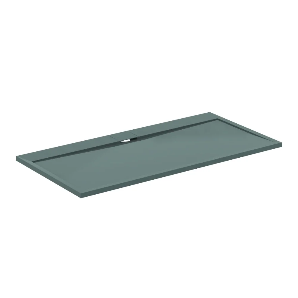 Ideal Standard Ultra Flat S i.life 1800 x 900mm Concrete Grey Rectangle Shower Tray