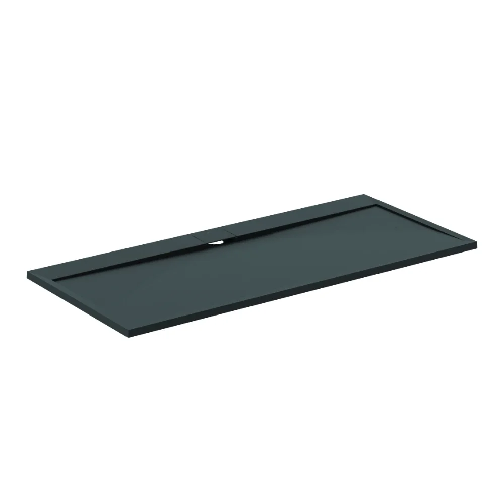 Ideal Standard Ultra Flat S i.life 2000 x 900mm Jet Black Rectangle Shower Tray
