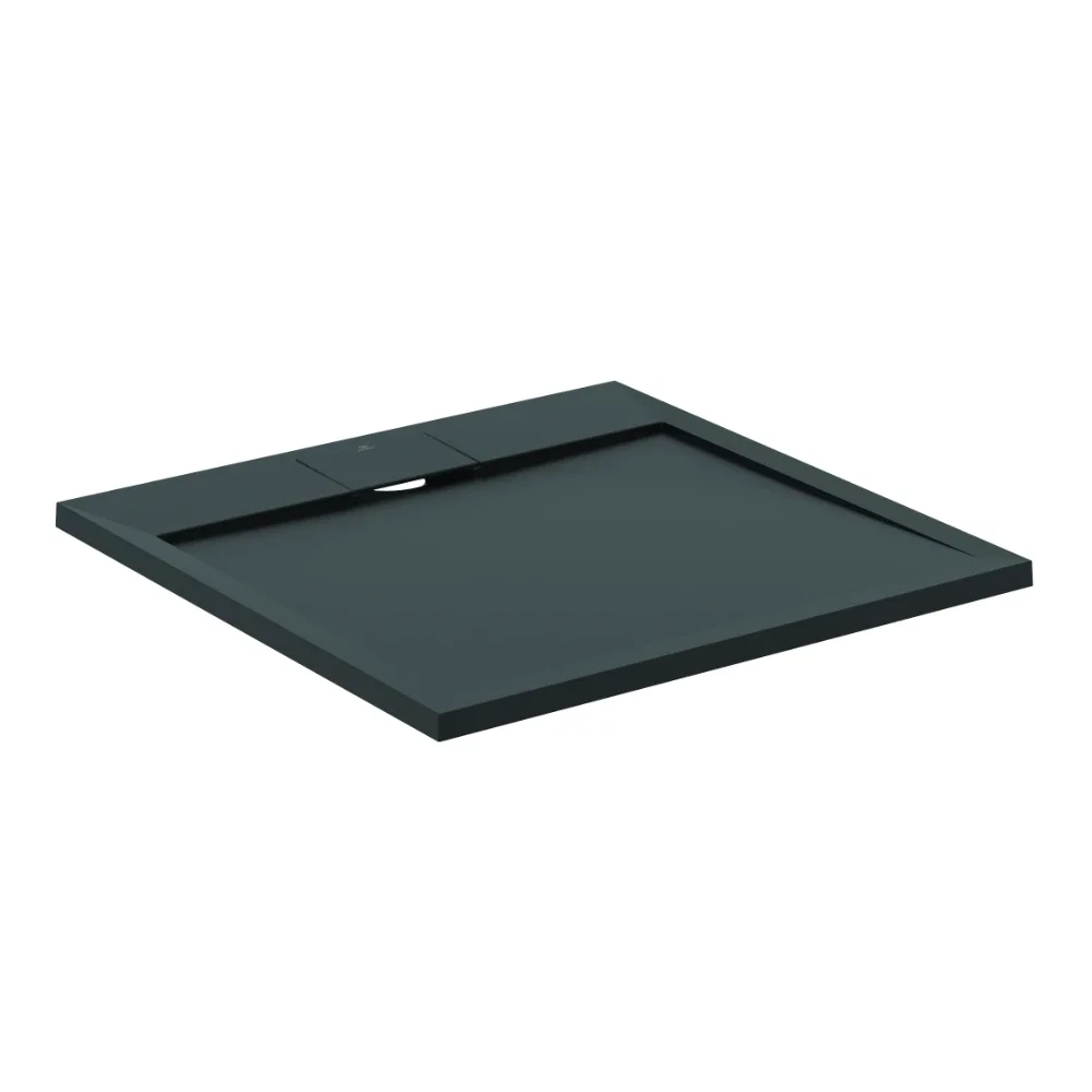 Ideal Standard Ultra Flat S i.life 800 x 800mm Jet Black Square Shower Tray