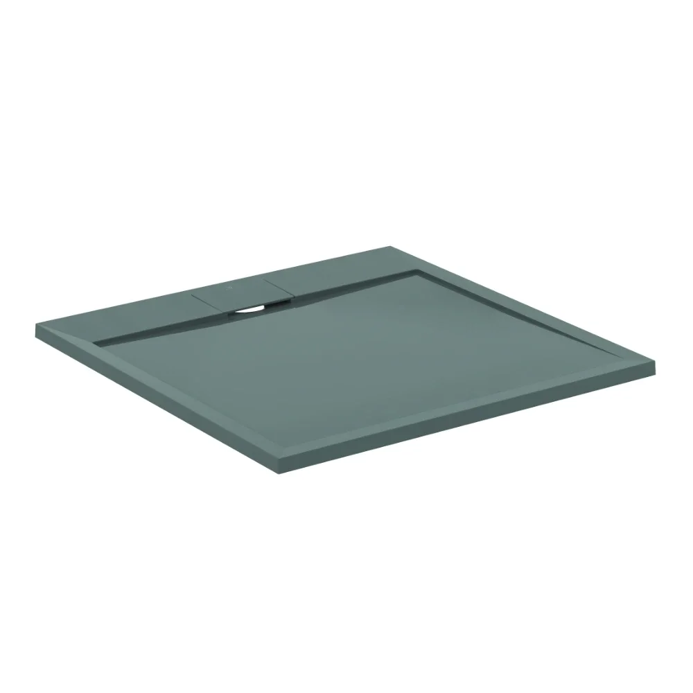 Ideal Standard Ultra Flat S i.life 900 x 900mm Concrete Grey Square Shower Tray