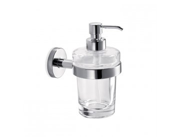 Inda Gealuna Liquid Soap Dispenser Clear Glass A10120