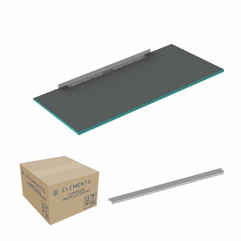 Abacus Infinity Wet Room Tray Kit - 1800 x 900mm