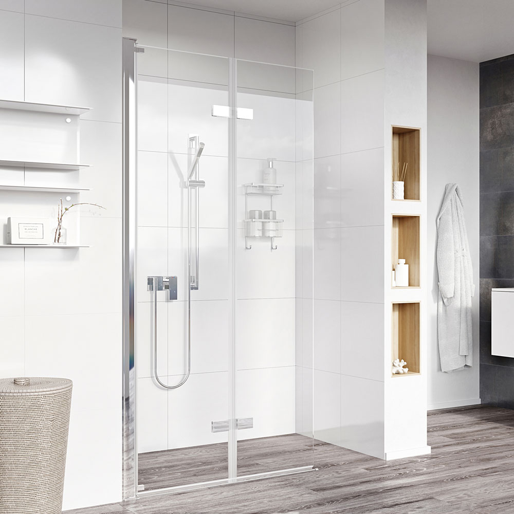 Roman Access 900mm Folding Wetroom Panel