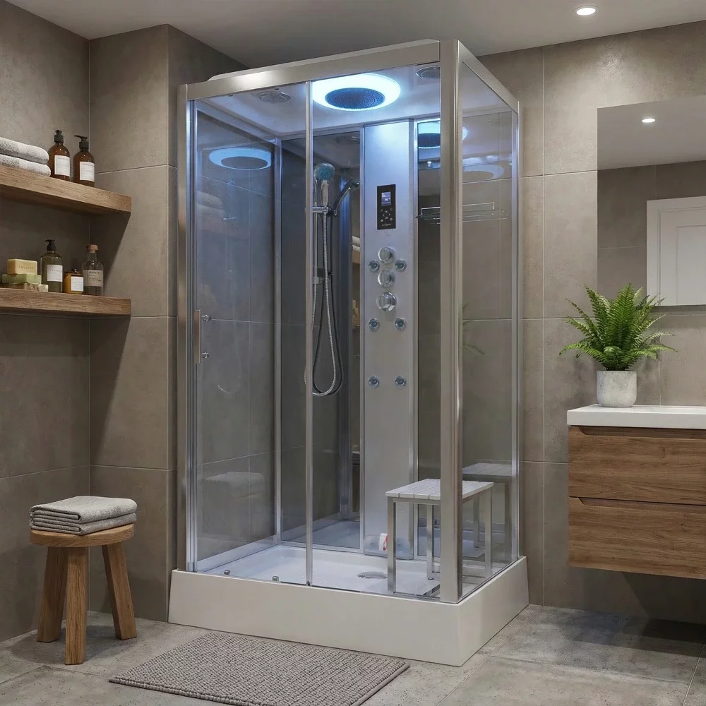 Insignia Showers PR105 Premium Steam Shower Cabin 1050 x 850mm