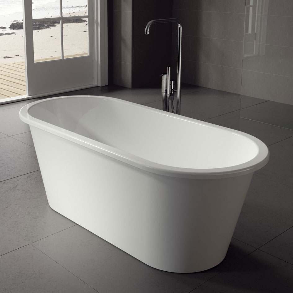 Iona 1600 x 690 Solid Freestanding Bath - Ramsden & Mosley