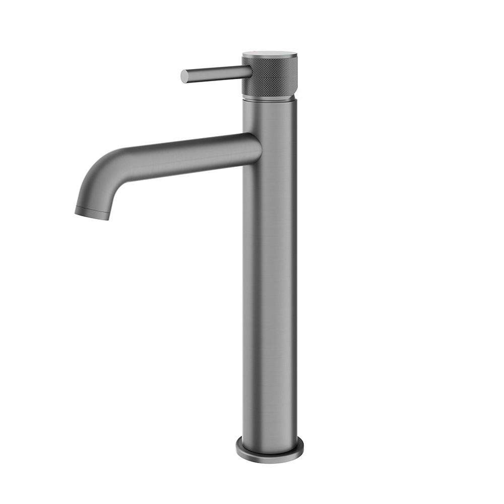 Abacus Iso Pro Tall Mono Basin Mixer - Matt Anthracite