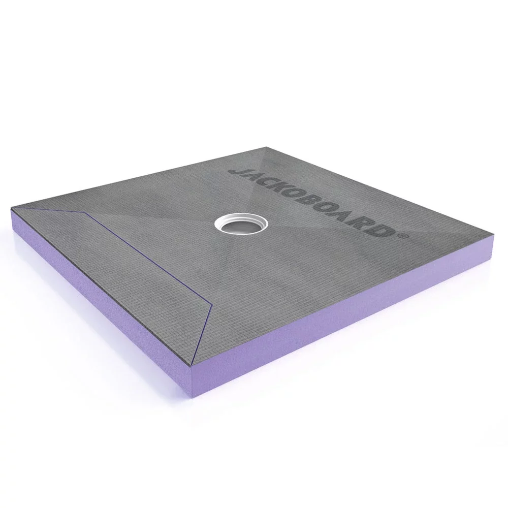 Jackoboard Aqua Reno Tileable Shower Tray & Integrated Drainage 900mm