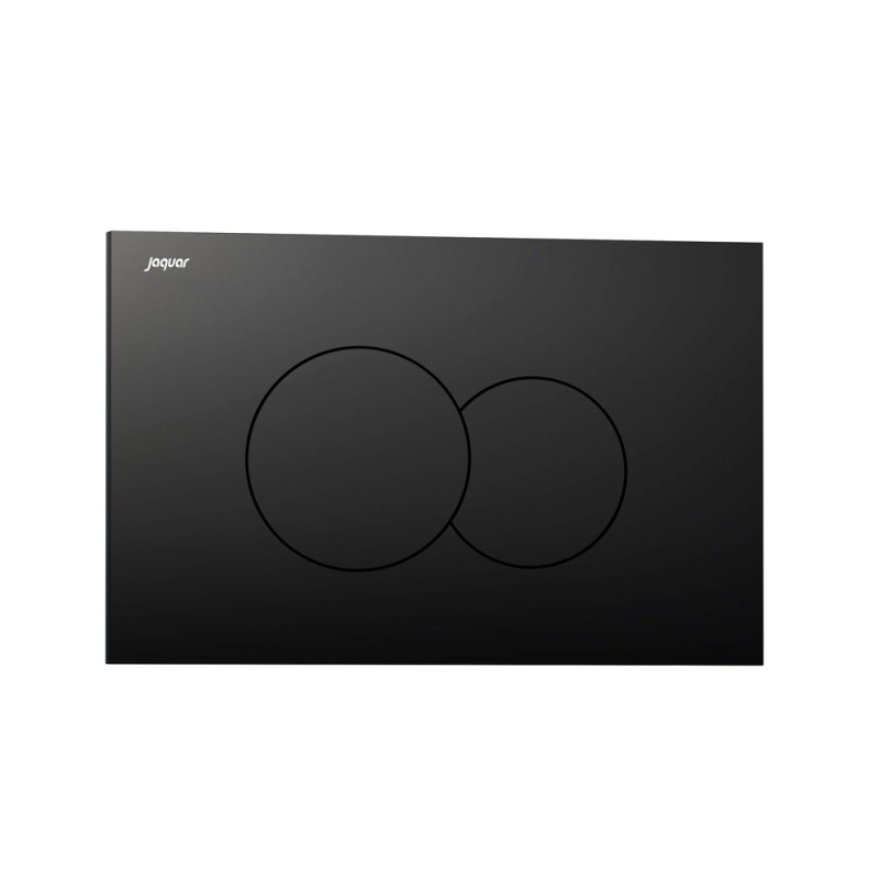 Opal Black Matt Flush Plate by Jaquar