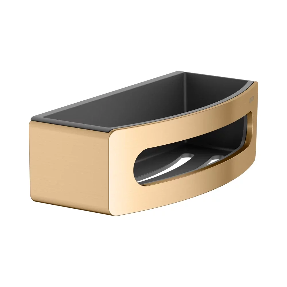 Keuco Brushed Brass Sponge Basket