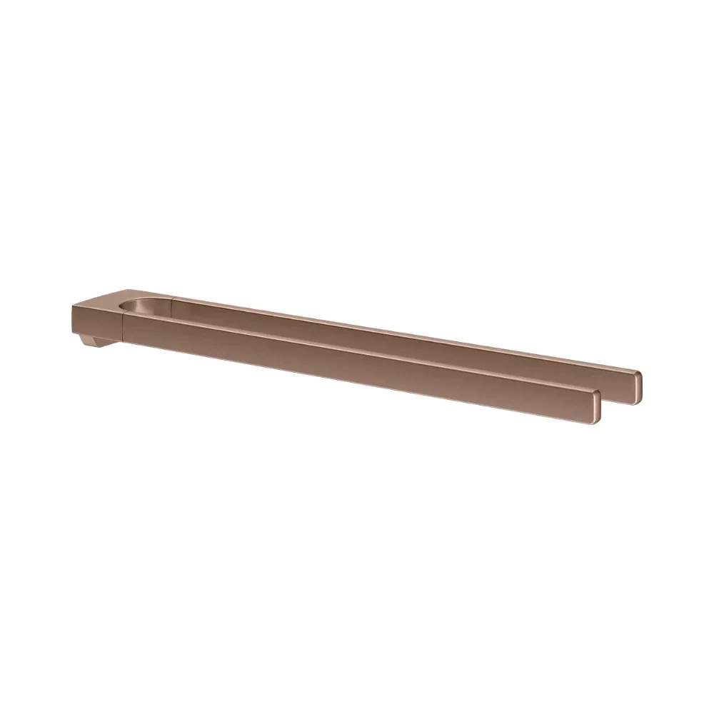 Keuco Collection Moll 450mm Brushed Red Gold Double Arm Towel Rail