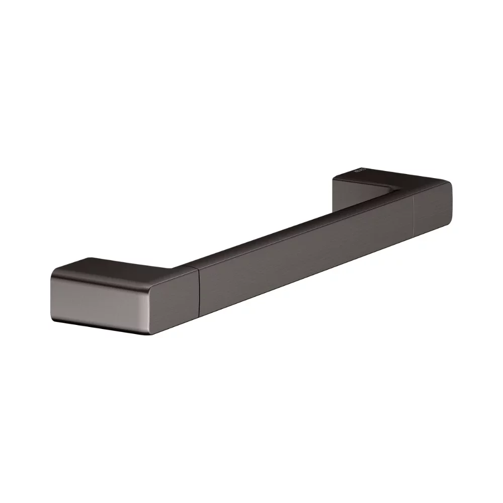 Keuco Collection Moll Brushed Titanium Black Towel Rail And Grab Bar