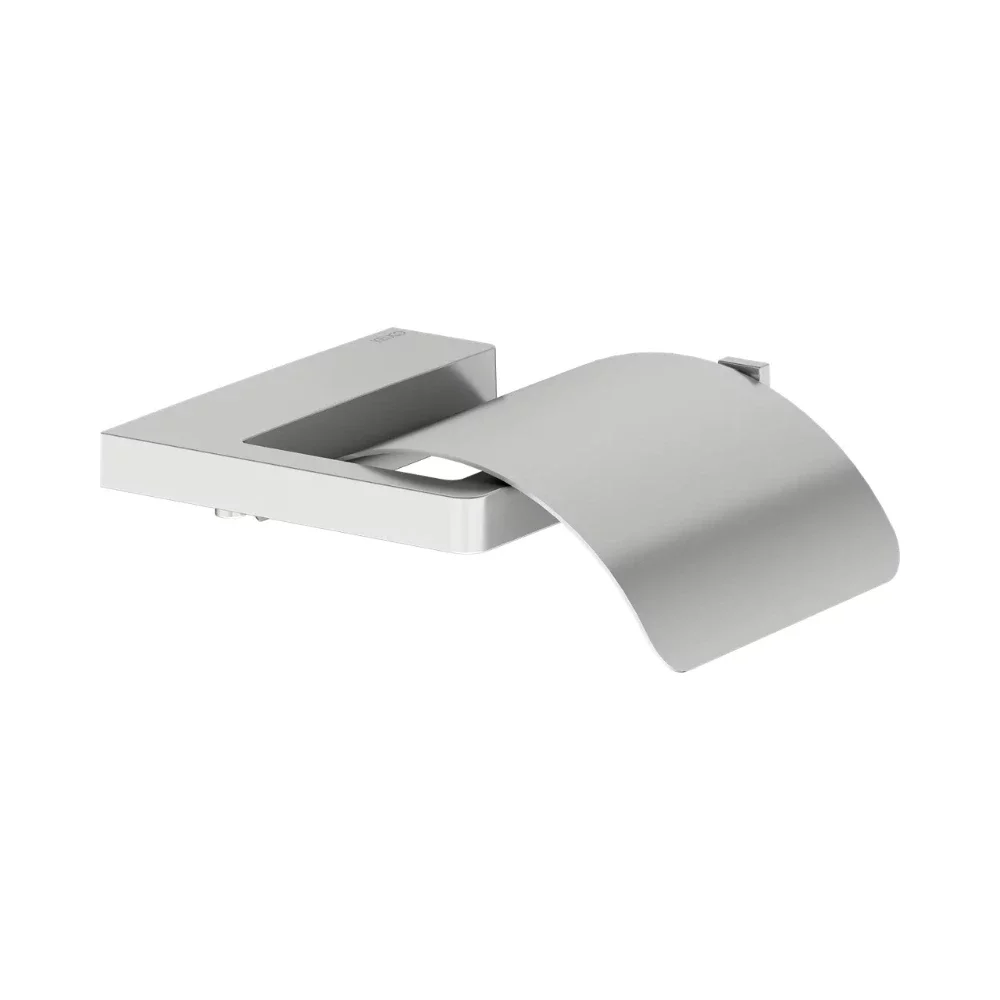 Keuco Collection Moll Stainless Steel Toilet Roll Holder With Lid