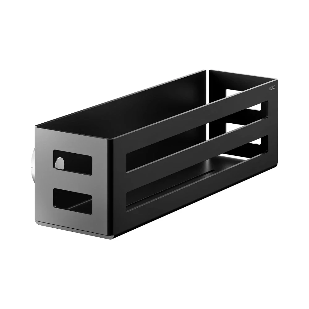 Keuco Matt Black Soap Wire Basket