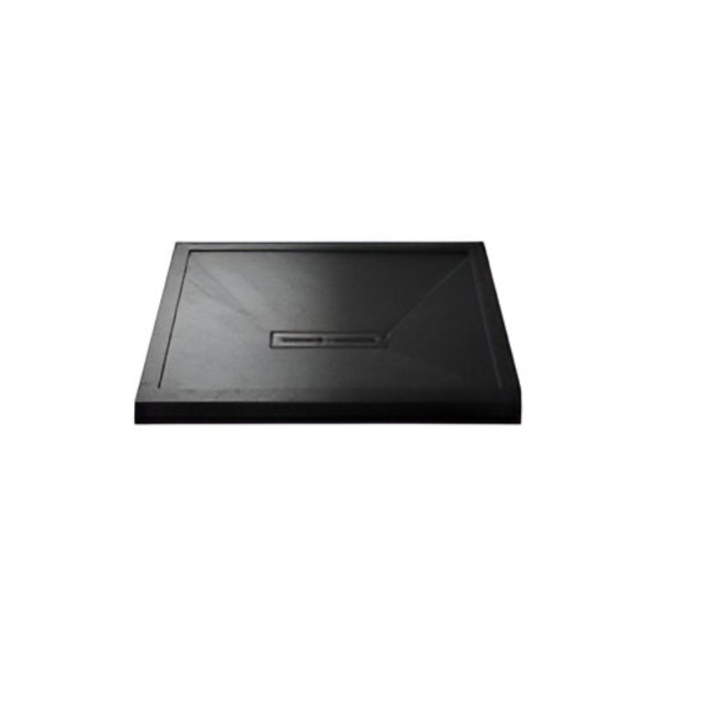 Kudos Connect2 800 x 800mm Slate Square Anti-Slip Shower Tray