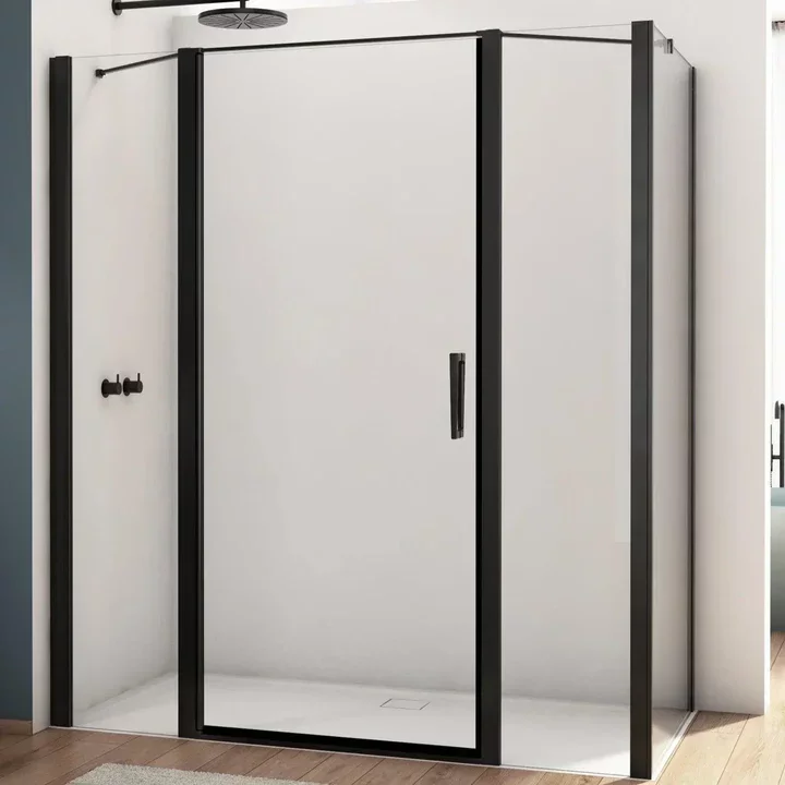 Kudos Divera 400mm Matt Black Inline Panel