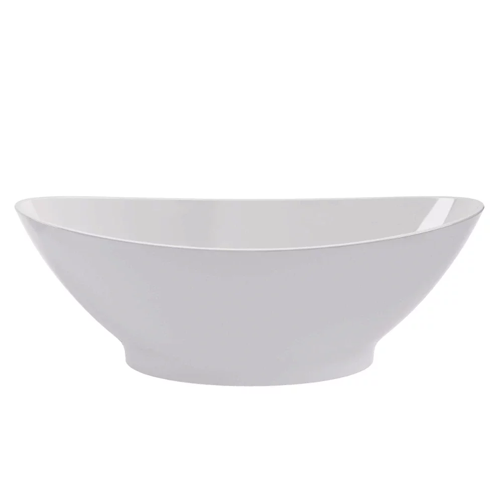Kurv Cian Solid Surface Freestanding Bath, 1890 x 900 By BC Designs