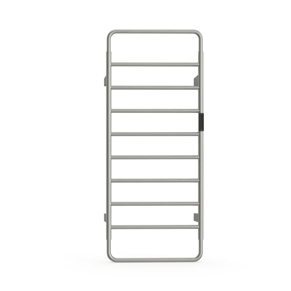 Lancia Aura 1200 x 500mm Brushed Nickel Electric Towel Radiator