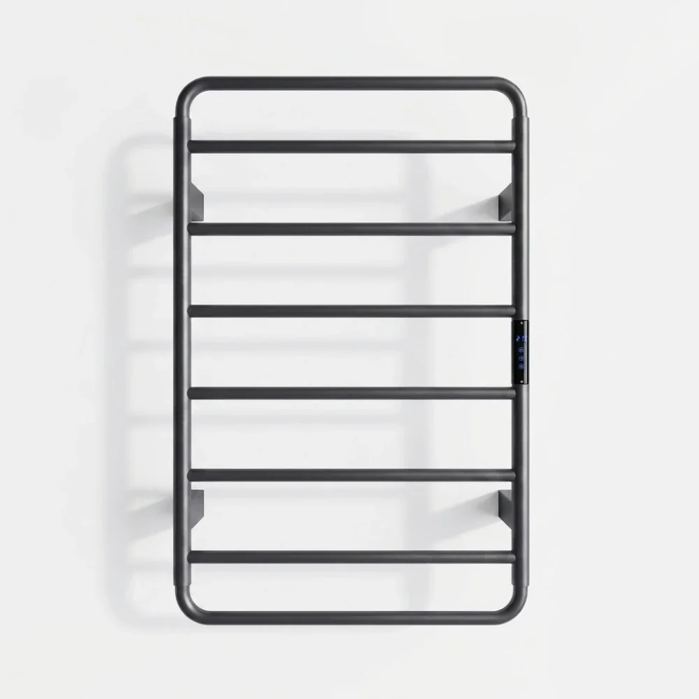 Lancia Aura 800 x 500mm Gunmetal Electric Towel Radiator